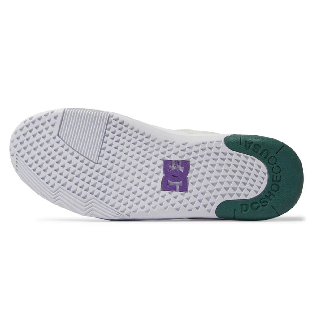 DC SHOE CO METRIC S X ISH WHITE / PURPLE