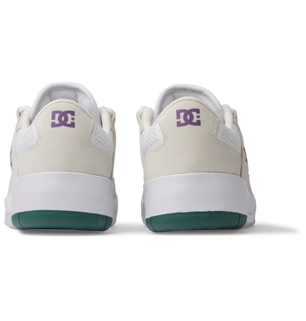 DC SHOE CO METRIC S X ISH WHITE / PURPLE