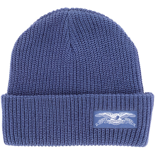 ANTIHERO SKATEBOARDS EAGLE LABEL BEANIE BLUE