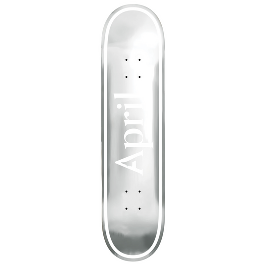 APRIL SKATEBOARDS OG LOGO FOIL DECK