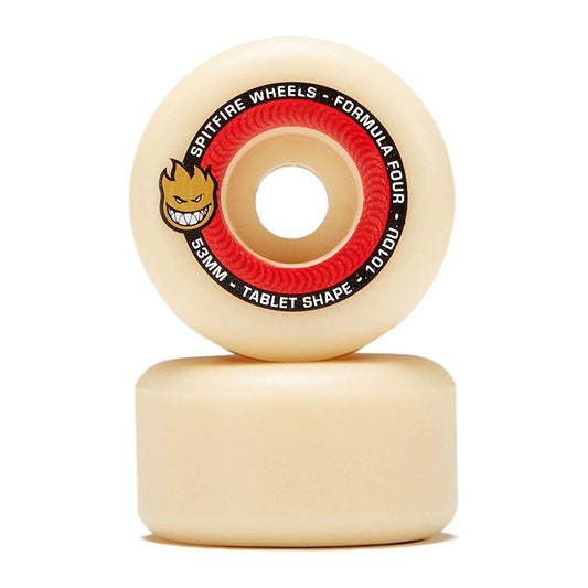 SPITFIRE WHEELS TABLETS 101 DURO RED SIZE VARIANT