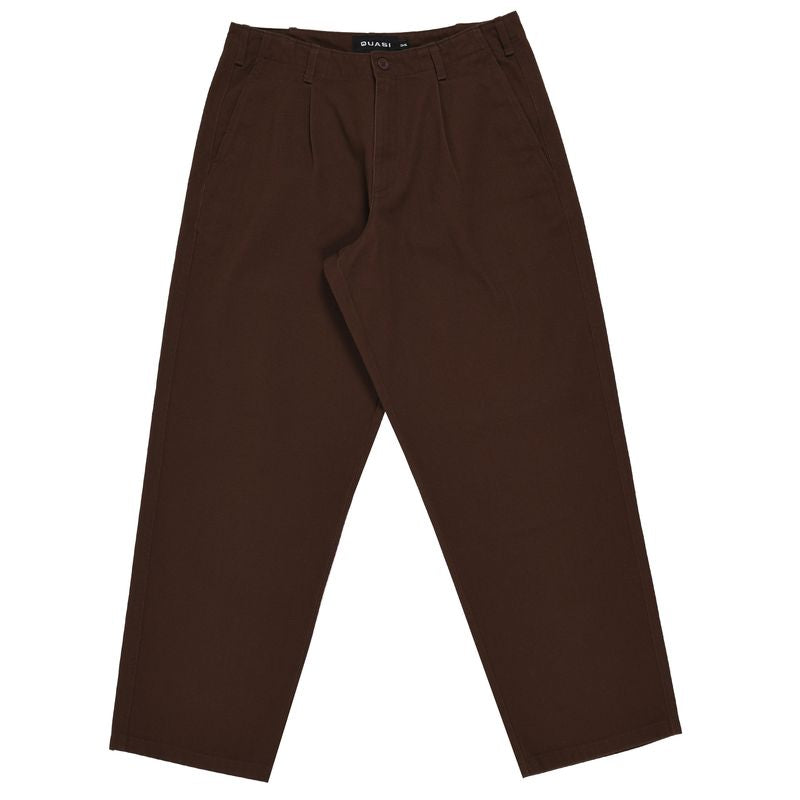 QUASI SKATEBOARDS WARREN TROUSER PANT BROWN