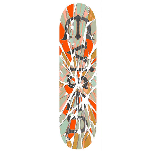 EVISEN SKATEBOARDS EVI-LOGO CLASH CAMO DECK 8.25