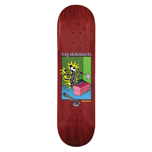 FROG SKATEBOARDS FRANKIE DECKER NEW CAREER DECK 8.25