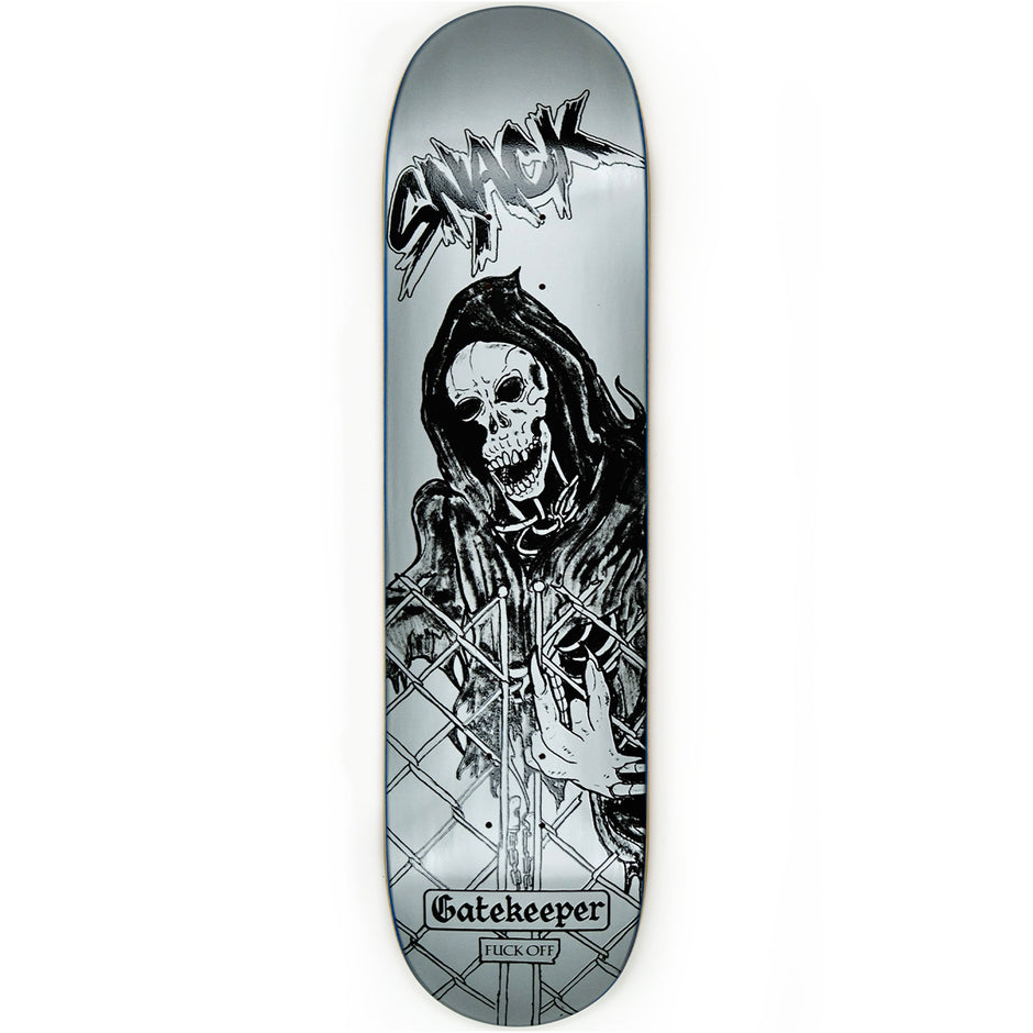 SNACK SKATEBOARDS GATEKEEPER DECK 8.12