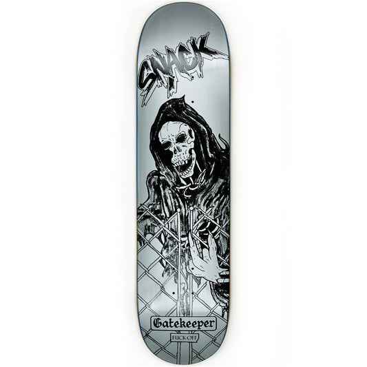 SNACK SKATEBOARDS GATEKEEPER DECK 8.12