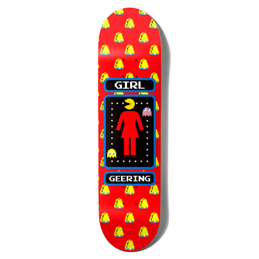 GIRL SKATEBOARDS GEERING PAC-MAN DECK 8.5