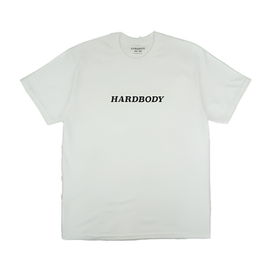 HARDBODY NYC LOGO TEE WHITE