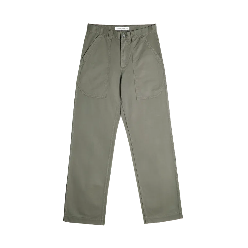 POLAR SKATE CO FATIGUE PANTS UNIFORM GREEN