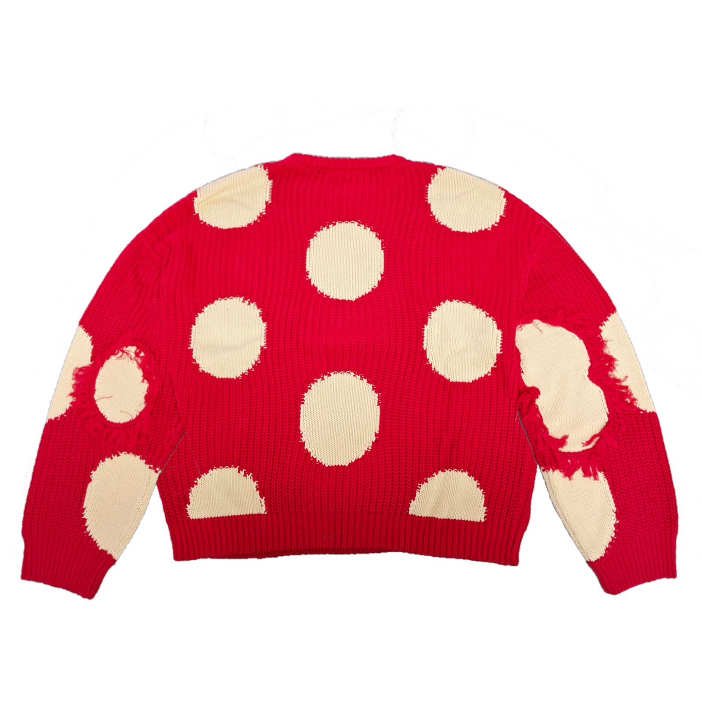 STINGWATER MASHROOM KNIT SWEATER RED