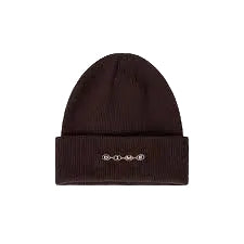 DIME MTL SPACE FOLD BEANIE DARK BROWN