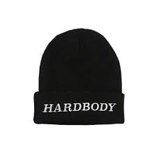 HARDBODY NYC HARDBODY LOGO BEANIE BLACK