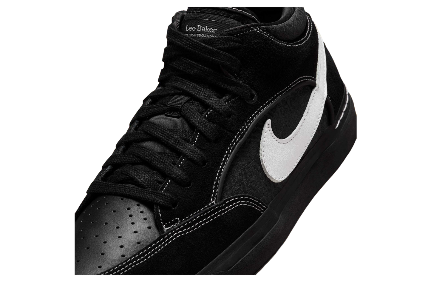 NIKE SB REACT LEO BLACK/GUM