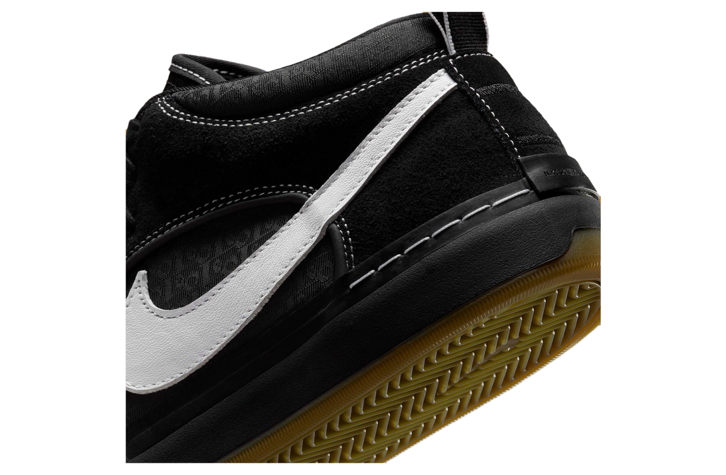 NIKE SB REACT LEO BLACK/GUM