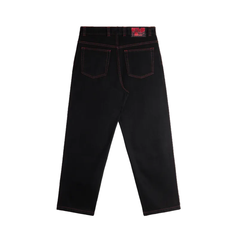 POLAR SKATE CO '93! DENIM APOCALYSPE NUN BLACK/RED