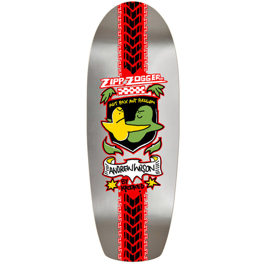 KROOKED SKATEBOARDS WILSON ZOGGER SHAPED DECK 10.75