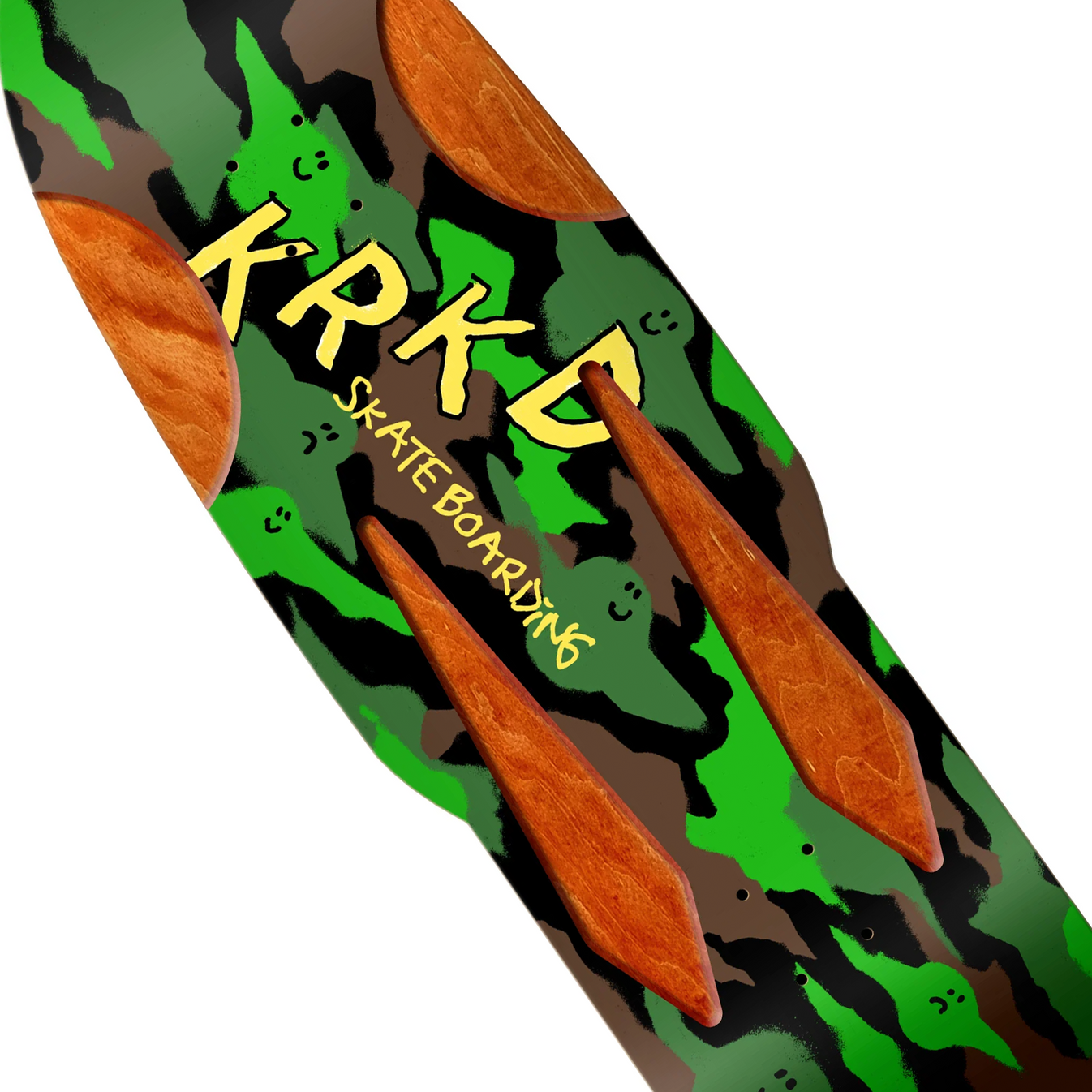 KROOKED SKATEBOARSS KAMO DIAMOND QUADE SHAPED DECK 10.75