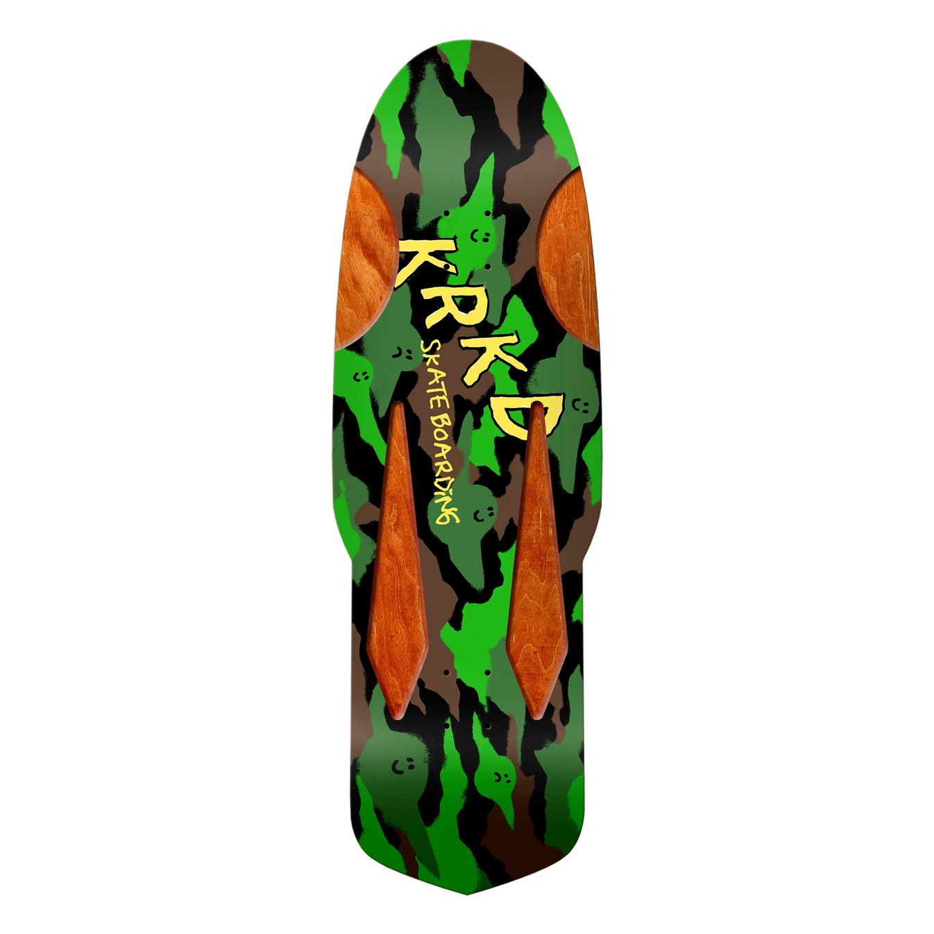 KROOKED SKATEBOARSS KAMO DIAMOND QUADE SHAPED DECK 10.75
