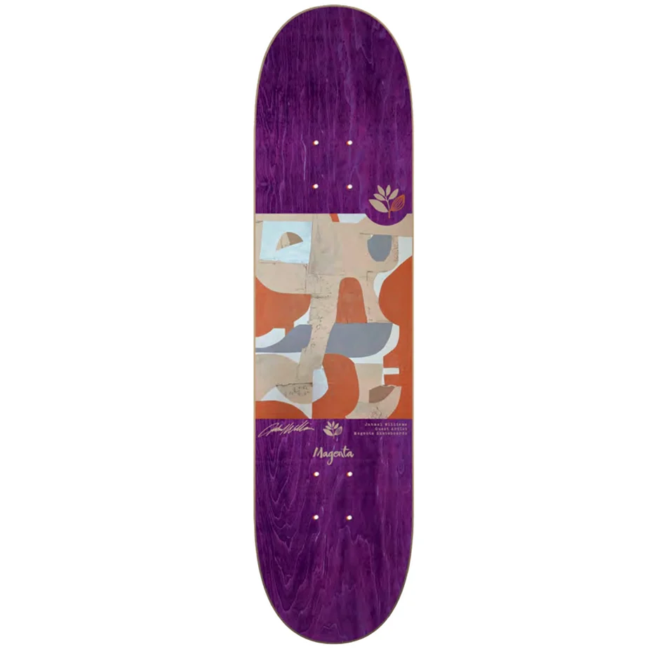 MAGENTA SKATEBOARDS JAHMAL WILLIAMS GUEST ARTIST ONE OFF DECK 8.4