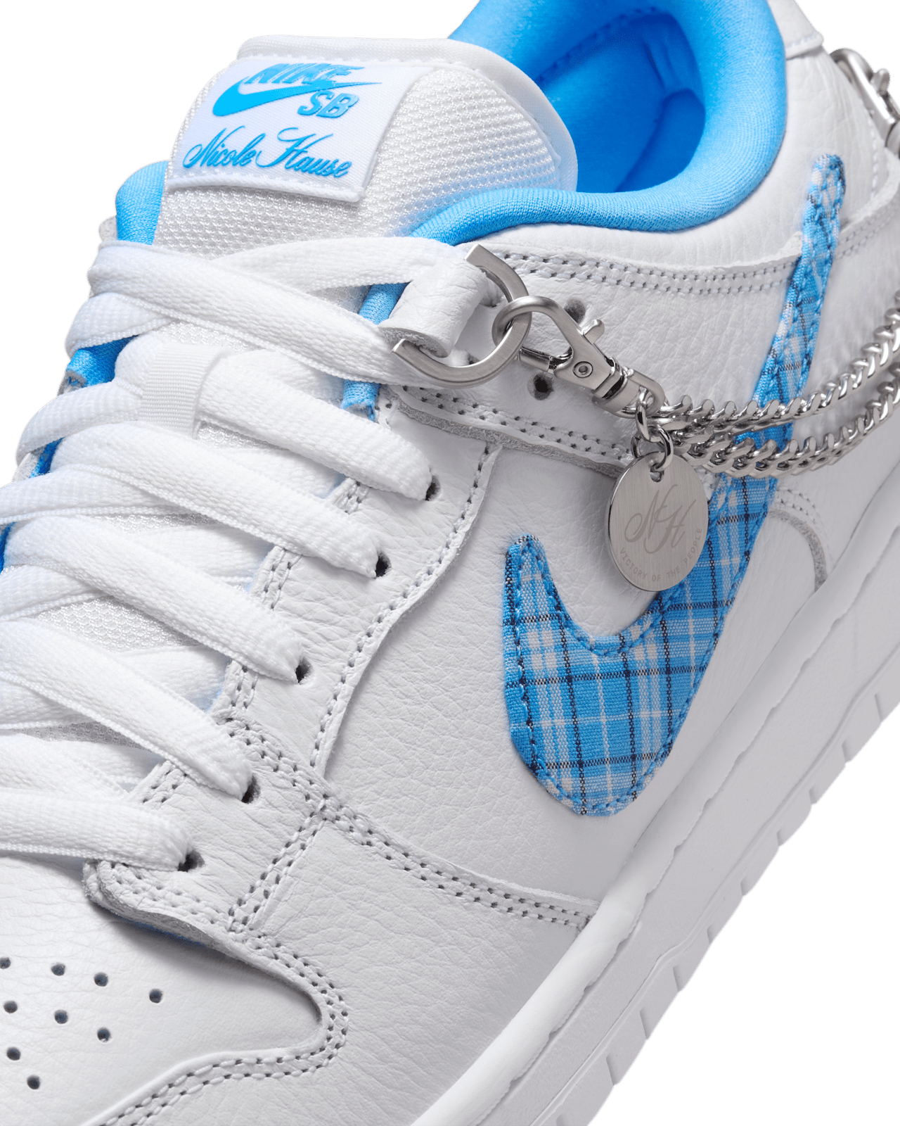 NIKE SB DUNK LOW PRO NICOLE HAUSE WHITE/UNIVERSITY BLUE