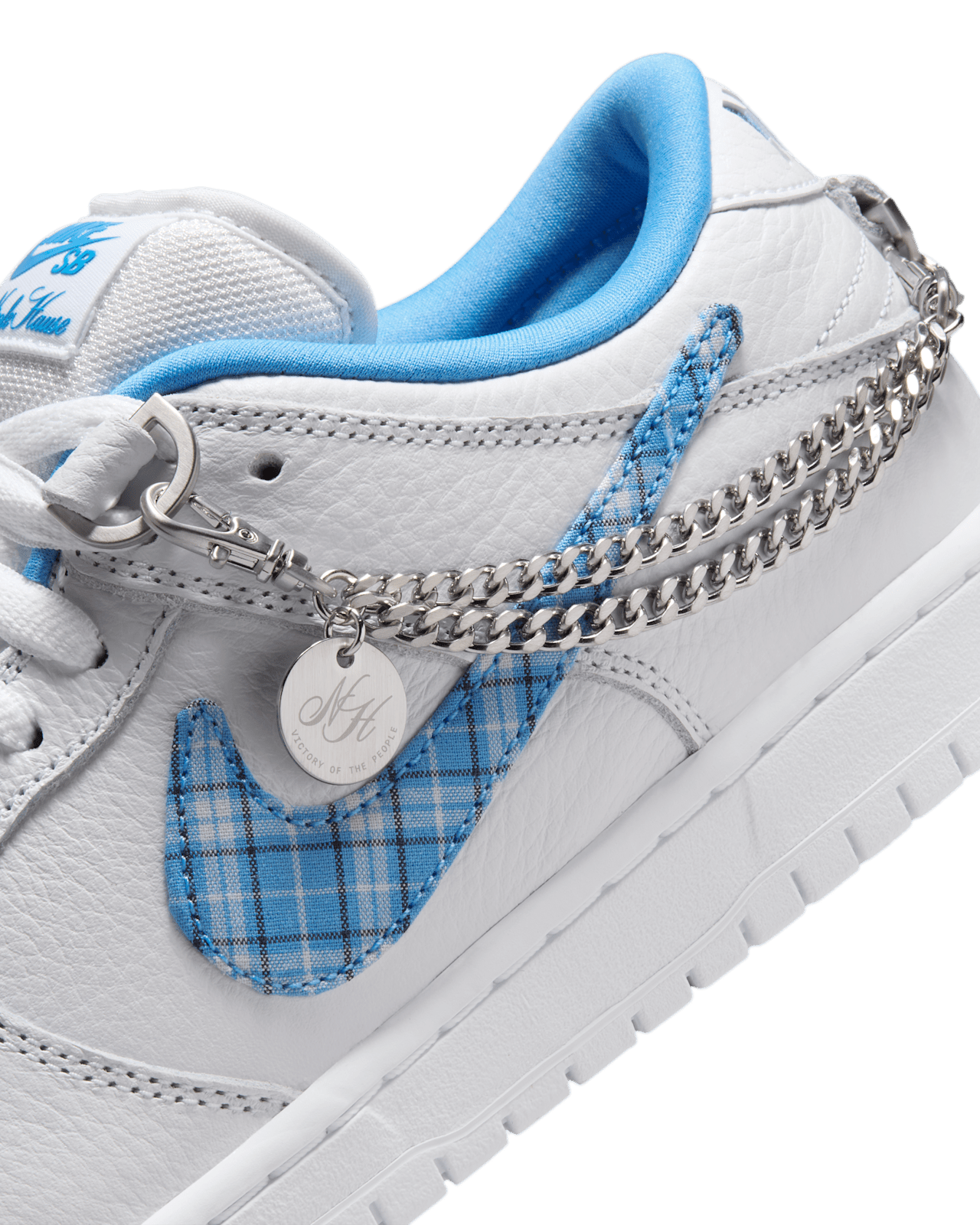 NIKE SB DUNK LOW PRO NICOLE HAUSE WHITE/UNIVERSITY BLUE