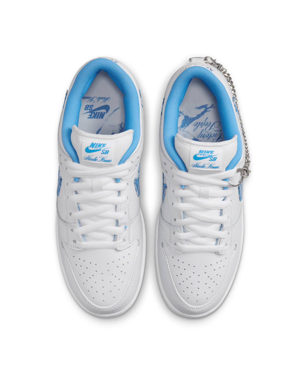 NIKE SB DUNK LOW PRO NICOLE HAUSE WHITE/UNIVERSITY BLUE