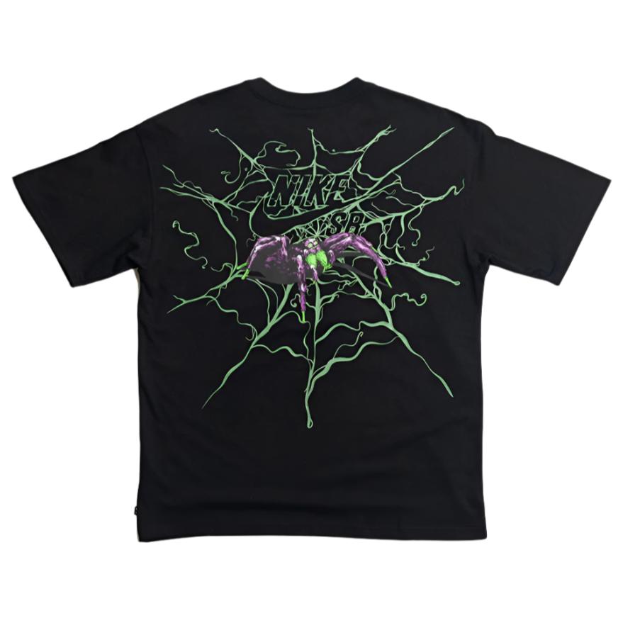 NIKE SB SPIDER TEE BLACK