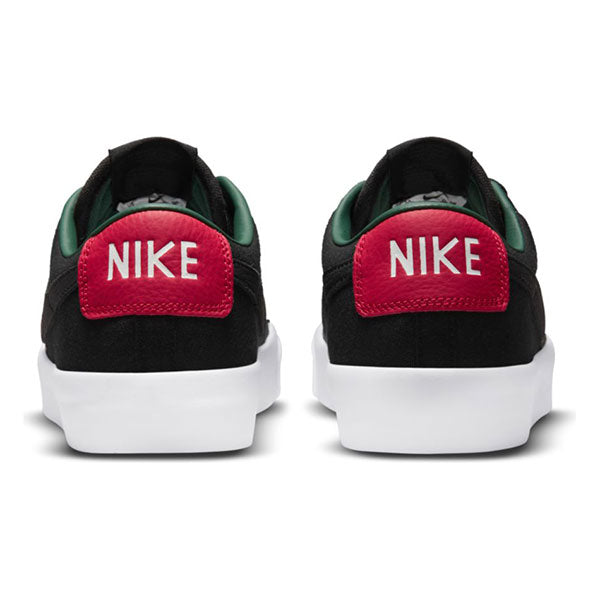 NIKE SB BLAZER LOW PRO GT PRM BLACK/BLACK/VARSITY RED