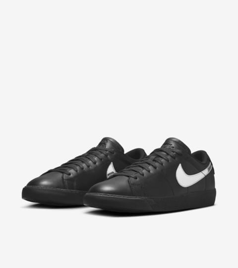 NIKE SB X DANCER COPENHAGEN BLAZER LOW BLACK/METALLIC SILVER