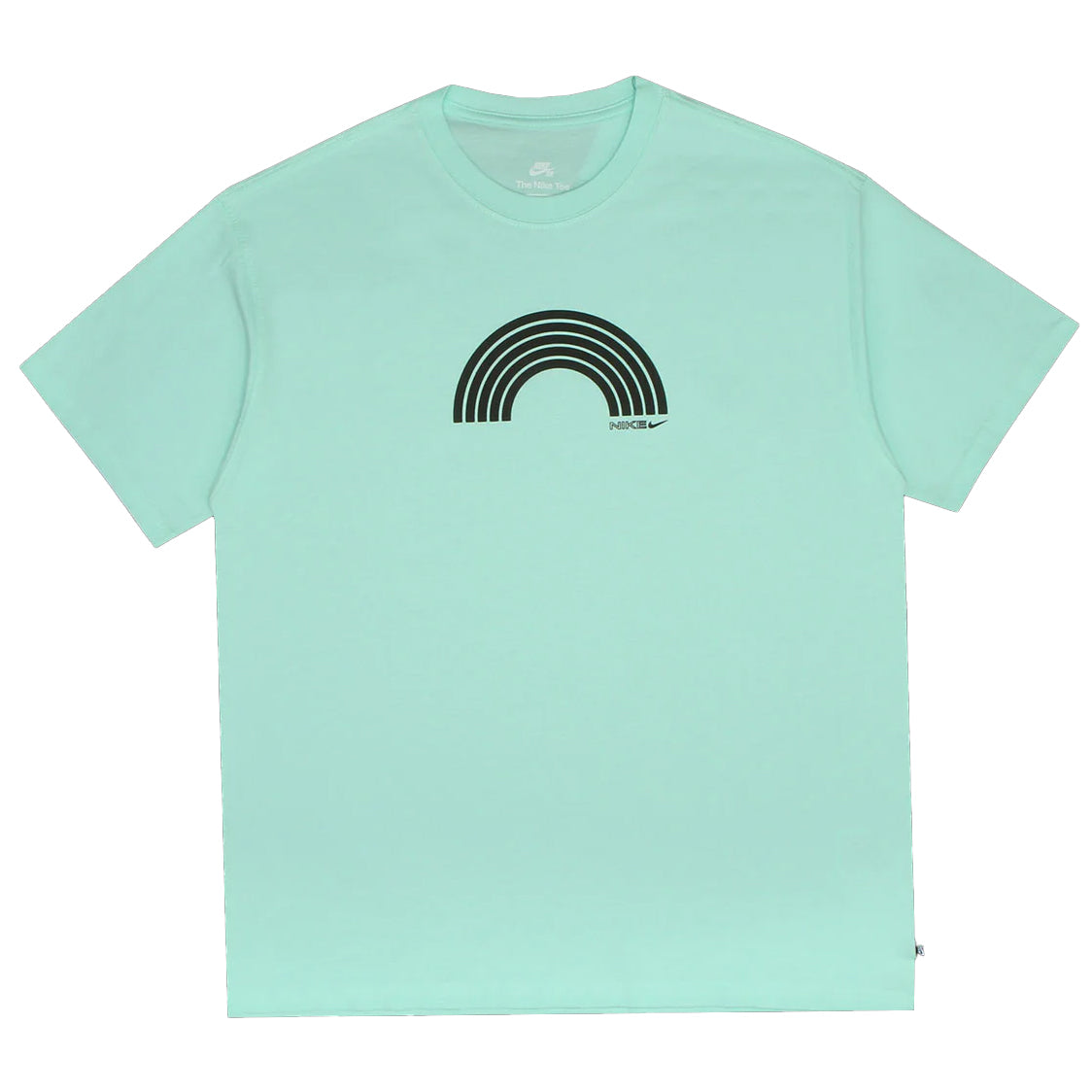 NIKE SB APPAREL WALLRIDE RAINBOW TEE MINT FOAM