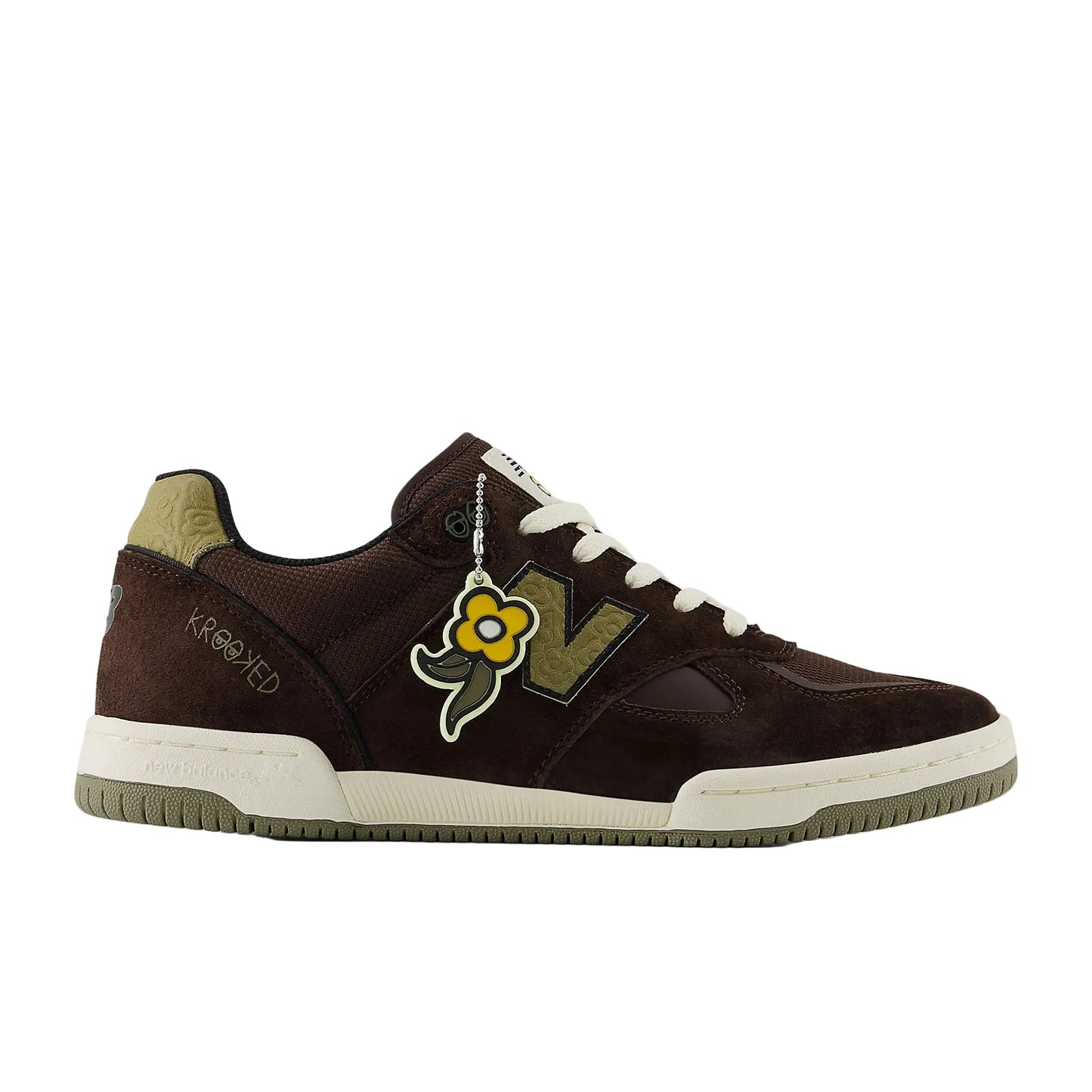 NEW BALANCE NUMERIC X KROOKED TOM KNOX 600 BROWN/GREEN