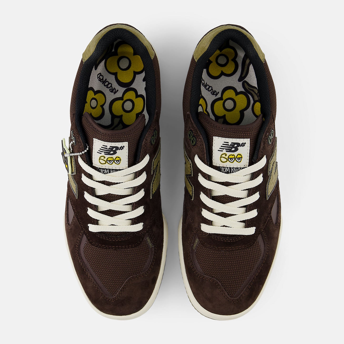 NEW BALANCE NUMERIC X KROOKED TOM KNOX 600 BROWN/GREEN