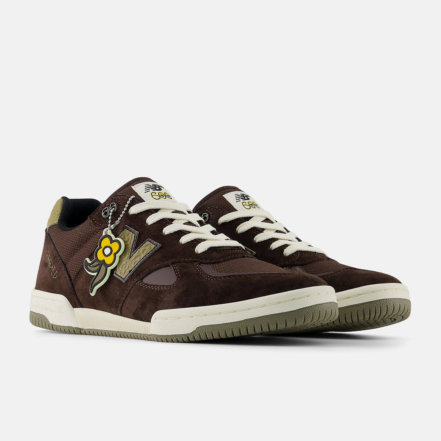 NEW BALANCE NUMERIC X KROOKED TOM KNOX 600 BROWN/GREEN
