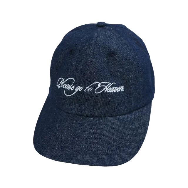 QUASI SKATEBOARDS HEAVEN 6 PANEL CAP INDIGO