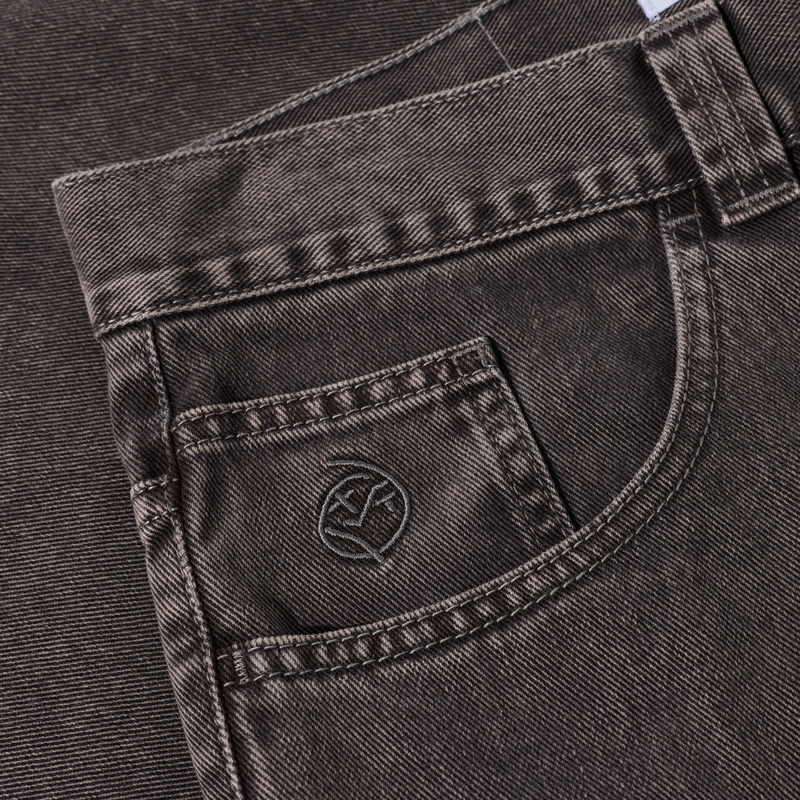 POLAR SKATE CO BIG BOY SHORTS WASHED GREY