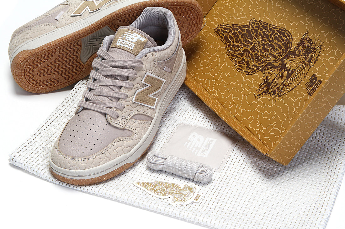 NEW BALANCE NUMERIC PREMIER 480 BROWN/WHITE