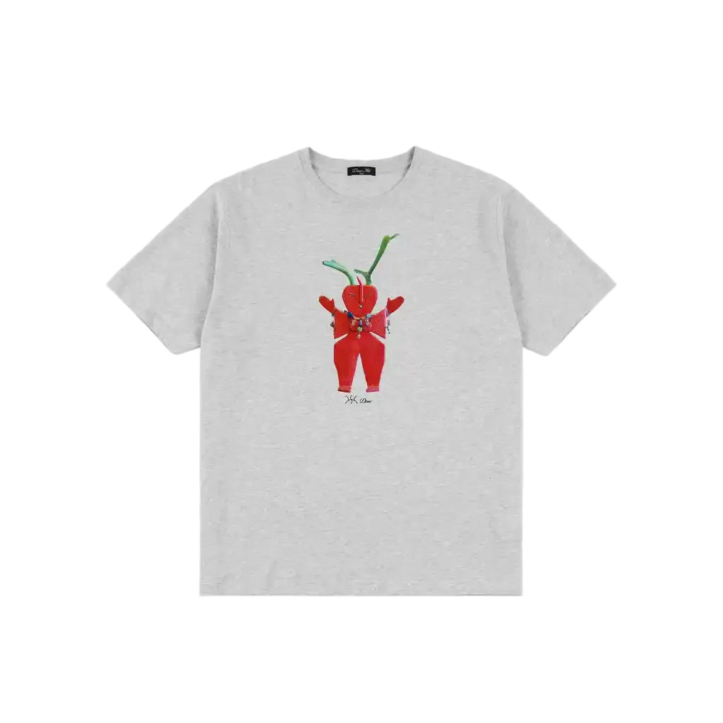 DIME MTL CRISTINE T-SHIRT HEATHER GRAY