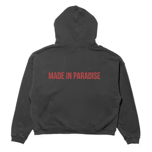 PARADISE NYC HELLFIGER HOODIE VINTAGE BLACK