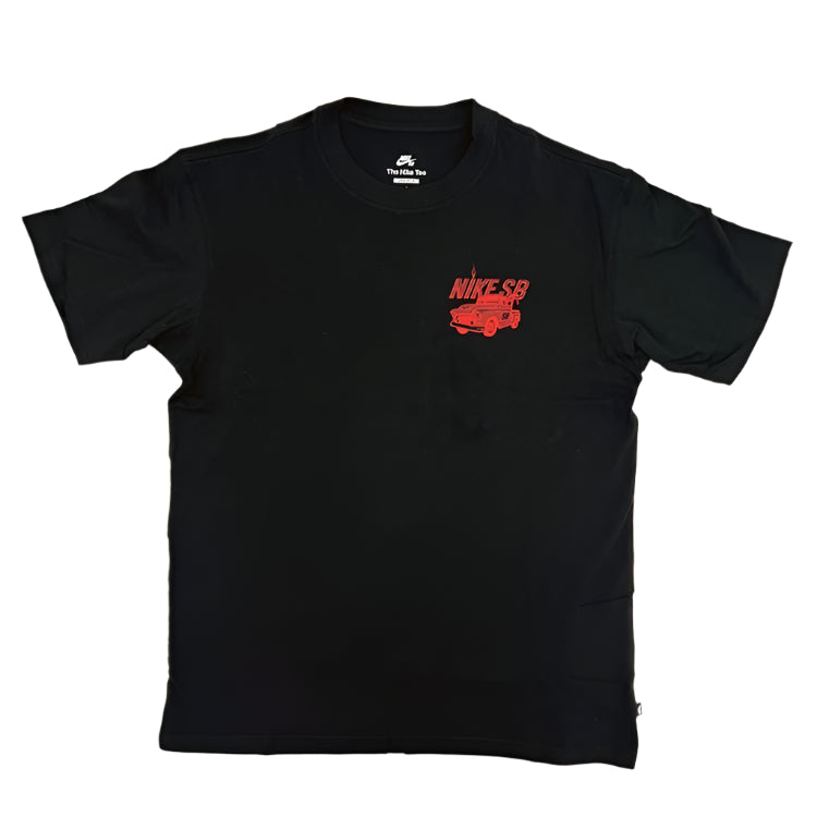 NIKE SB TOW TEE BLACK/RED