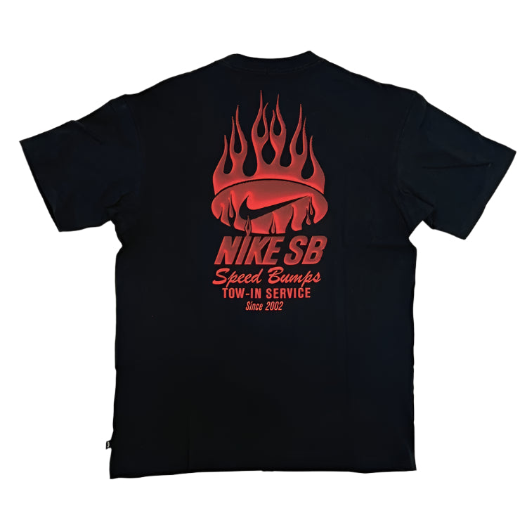 NIKE SB TOW TEE BLACK/RED