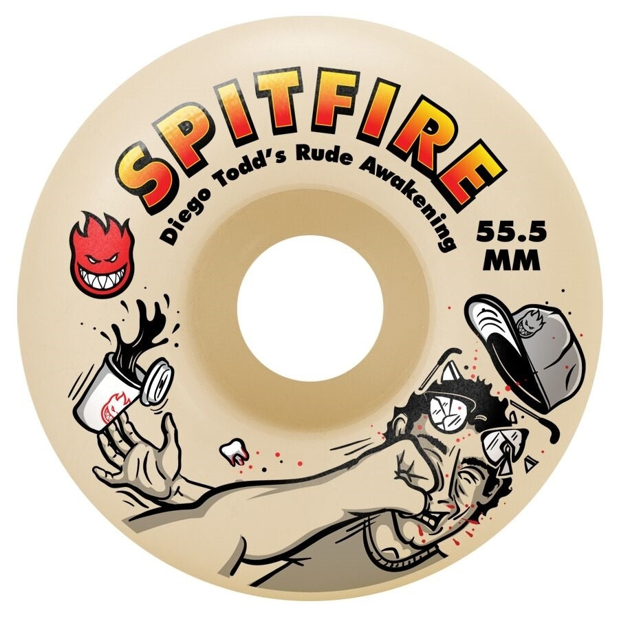 SPITFIRE WHEELS FORMULA FOUR DIEGO RUDE AWAKENING CLASSIC 99A