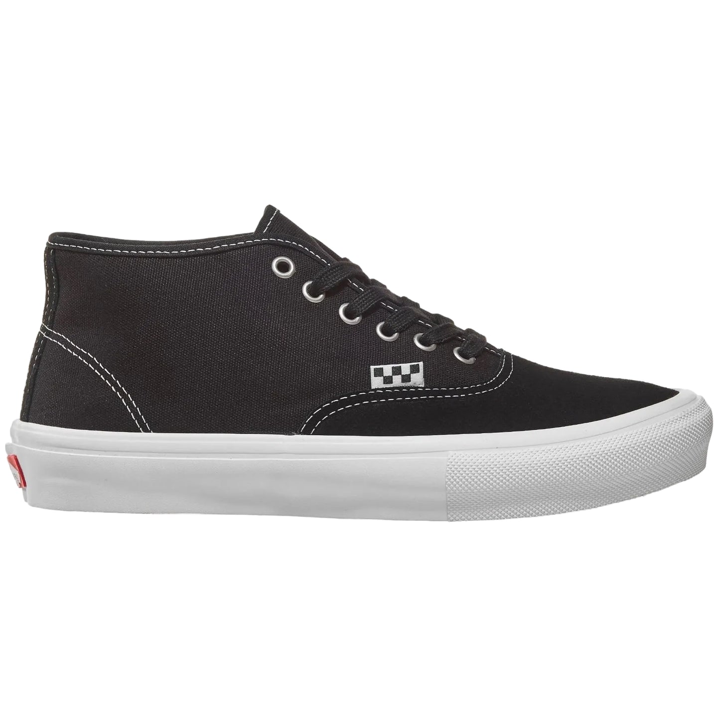 VANS SKATE AUTHENTIC MID BLACK/WHITE