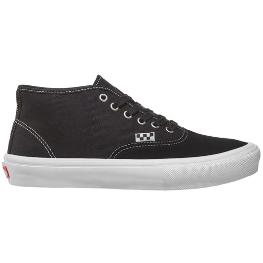 VANS SKATE AUTHENTIC MID BLACK/WHITE