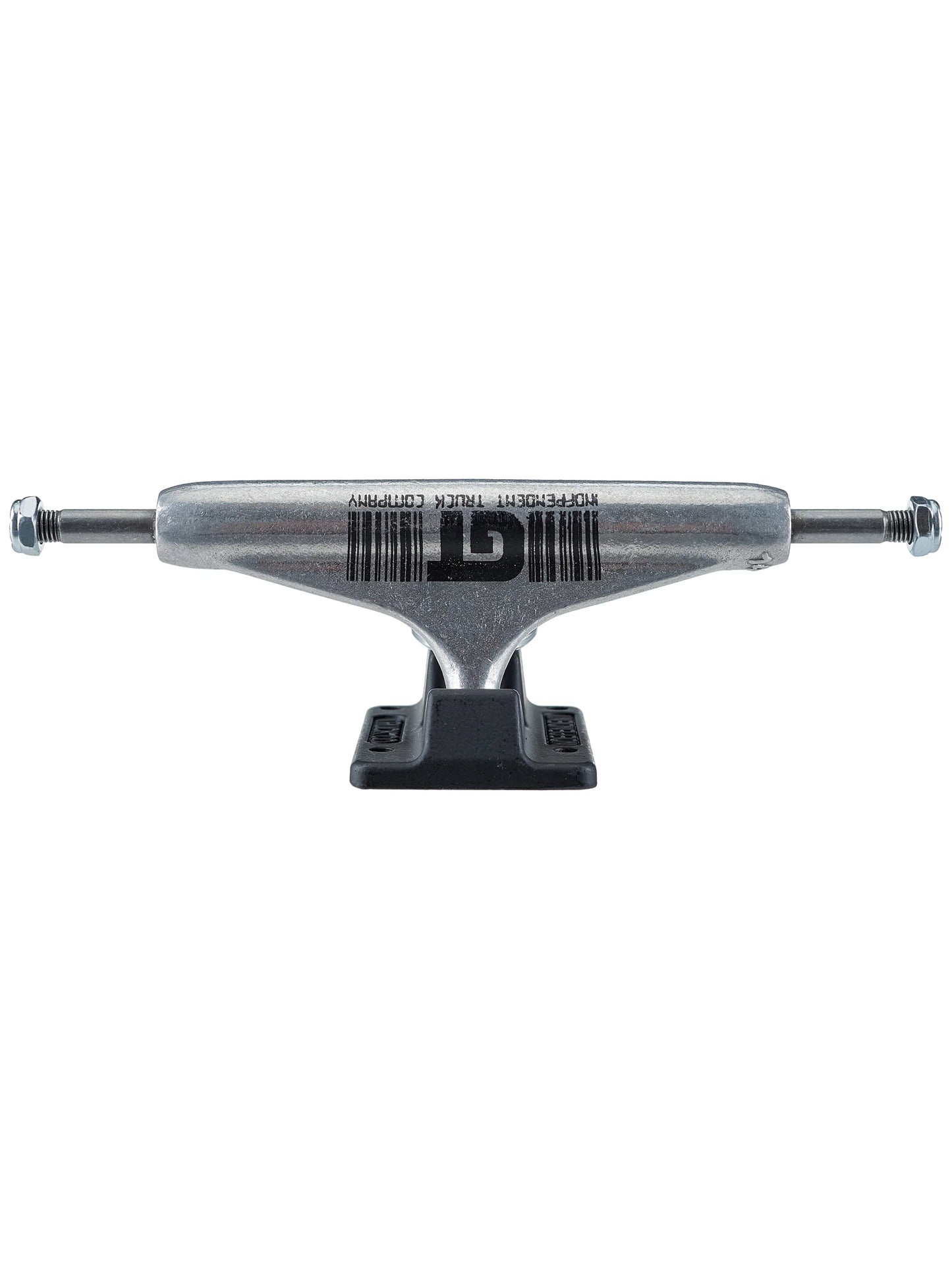 INDEPENDENT TRUCK CO STAGE 11 HOLLOW GRANT TAYLOR BARCODE SILVER BLACK STANDA SIZE VARIANT