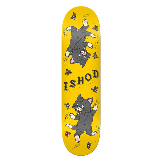REAL SKATEBOARDS ISHOD KITTEN SCRATCH TWIN DECK