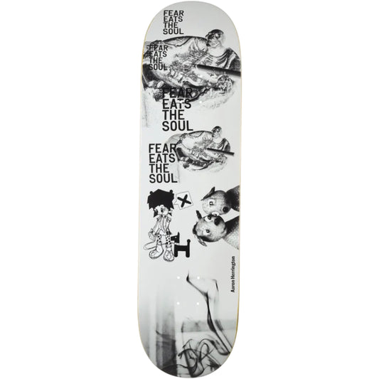 POLAR SKATE CO HERRINGTON FEAR EATS THE SOUL DECK 8.125