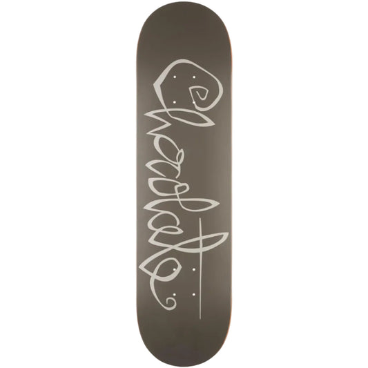 CHOCOLATE SKATEBOARDS TRAHAN OG SCRIPT DECK 8.125