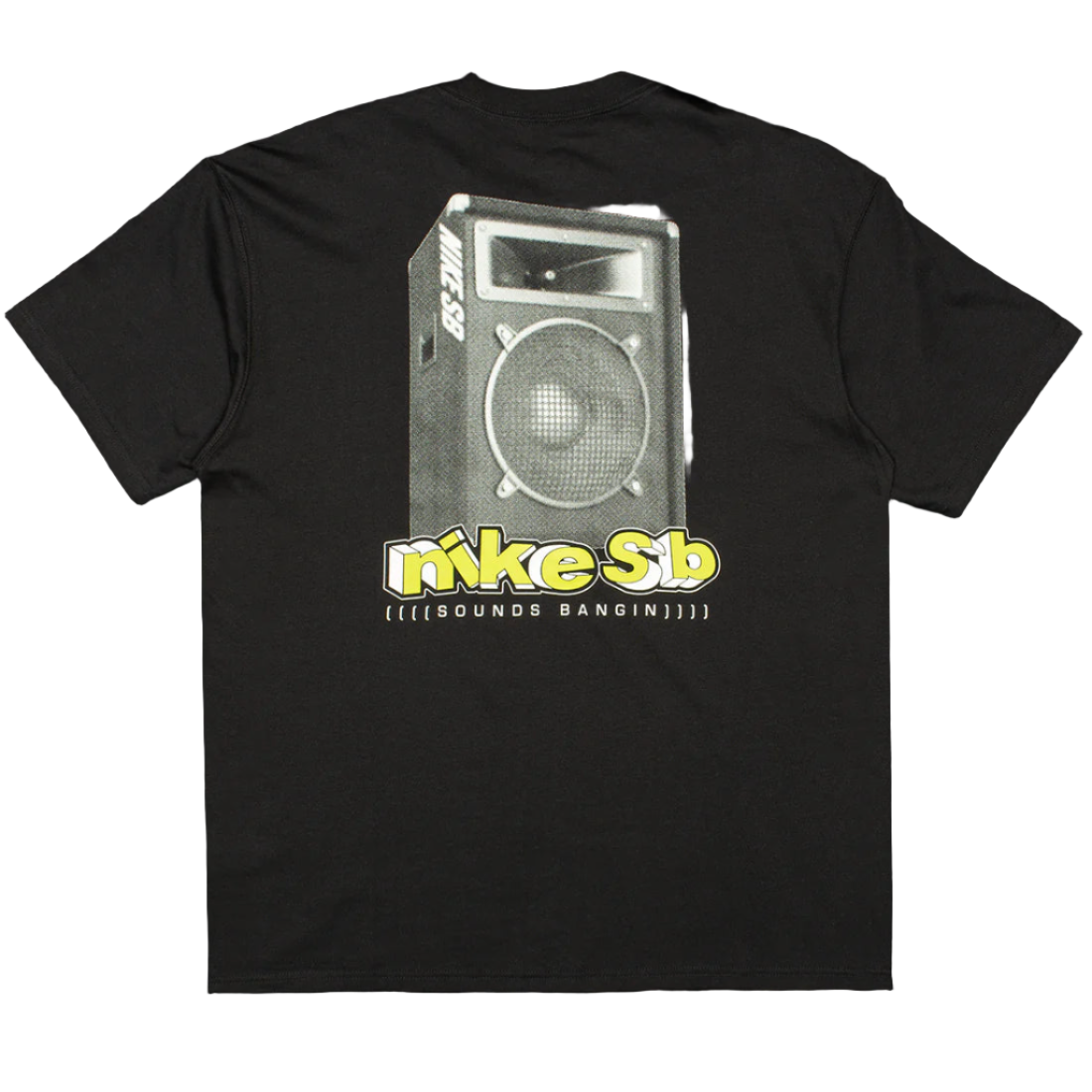 NIKE SB M90 SOUNDS BANGIN TEE BLACK