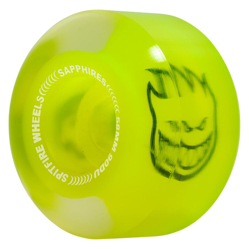 SPITFIRE WHEELS 90D SAPPHIRE CONICAL FULL YELLOW