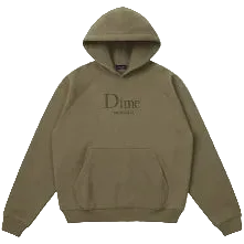 DIME MTL CLASSIC DIME MTL HOODIE IVY GREEN